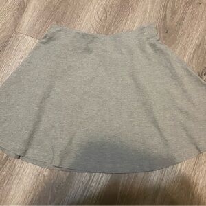 H&M Gray Skater Skirt